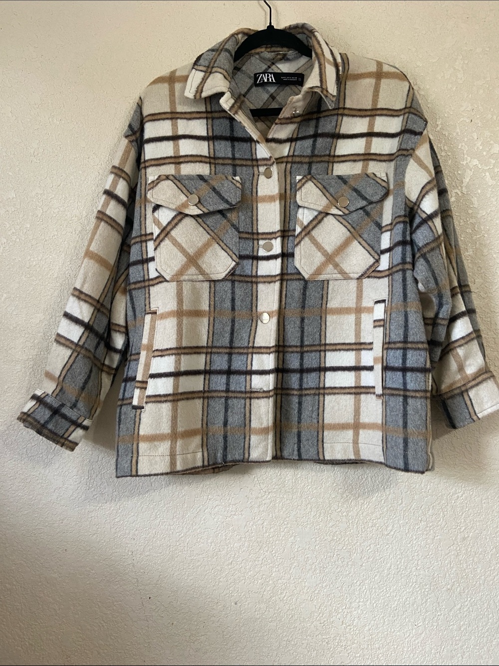 ZARA WOMEN’S FLANNEl SHIRT